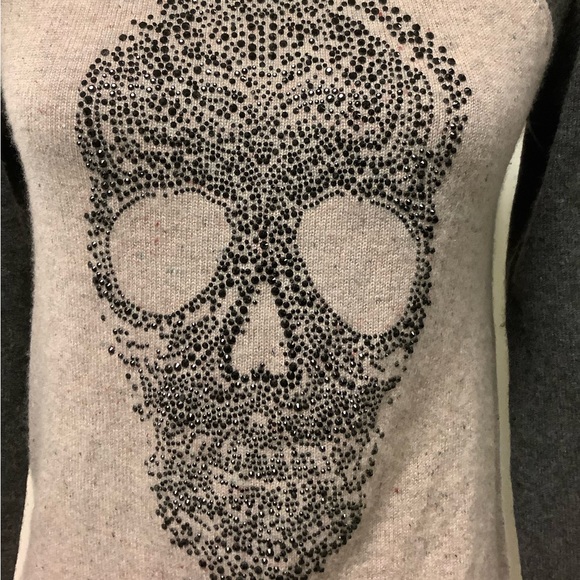 27 Miles Malibu Cashmere Skull Sweater - Picture 5 of 10